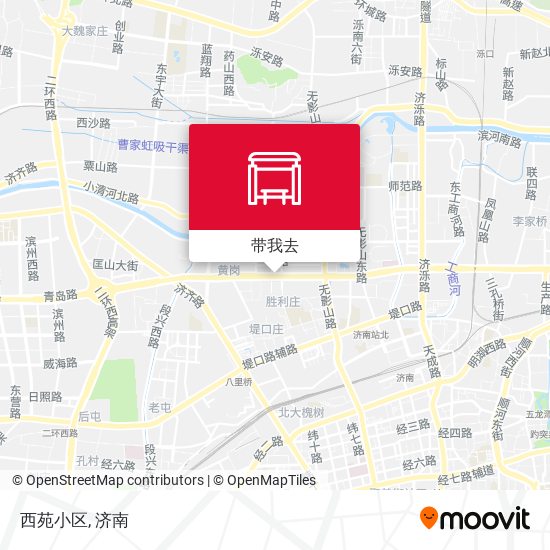 西苑小区地图