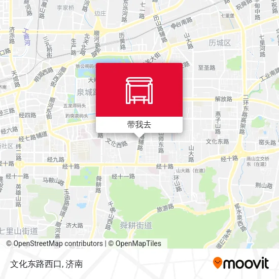 文化东路西口地图