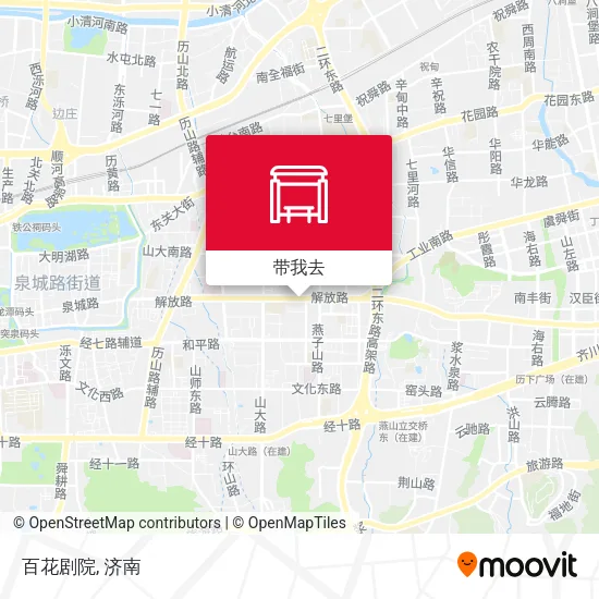 百花剧院地图