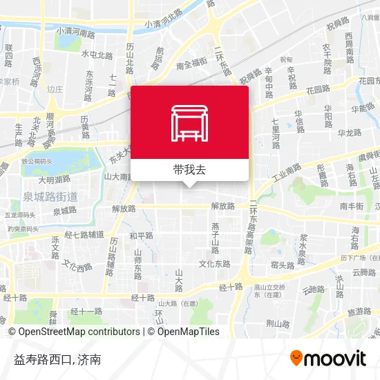 益寿路西口地图