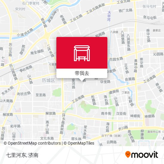七里河东地图