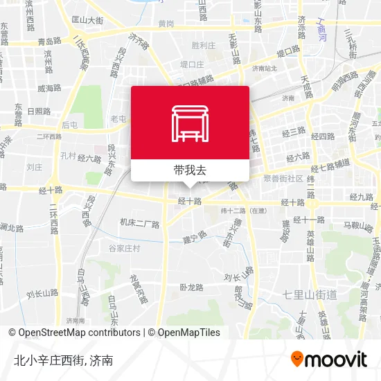 北小辛庄西街地图