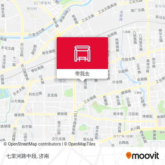 七里河路中段地图