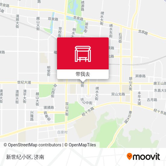 新世纪小区地图