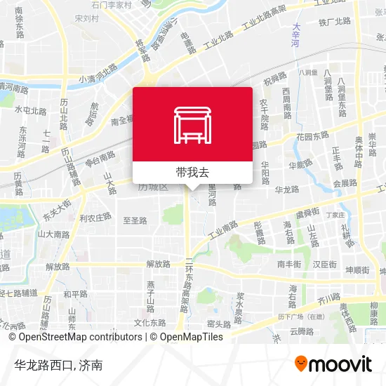 华龙路西口地图