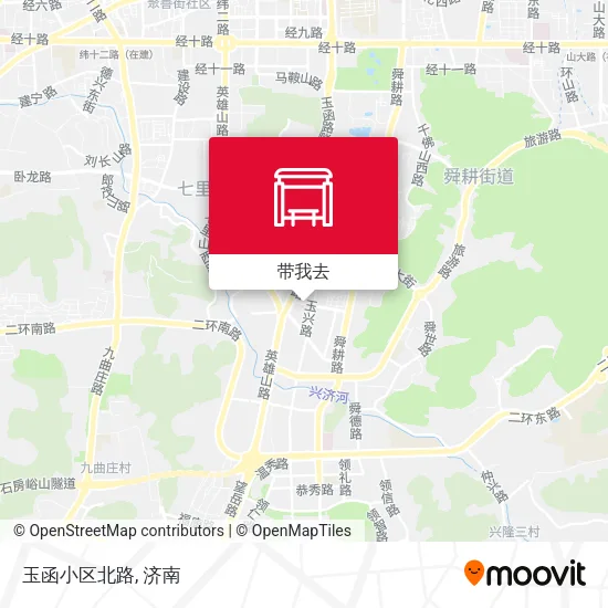 玉函小区北路地图