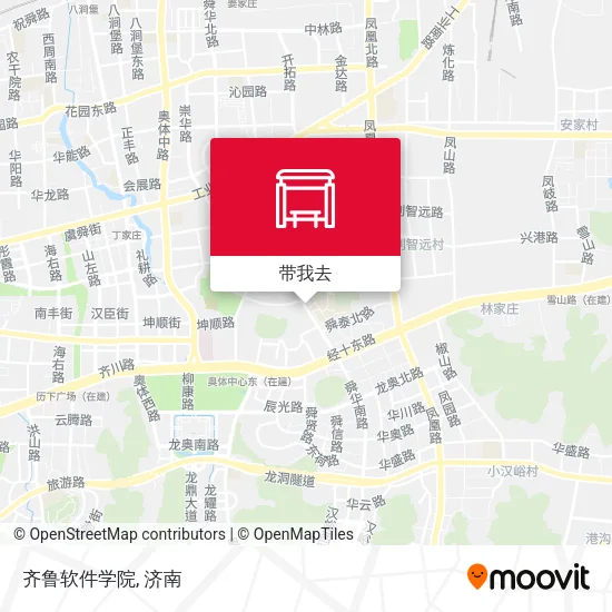 齐鲁软件学院地图