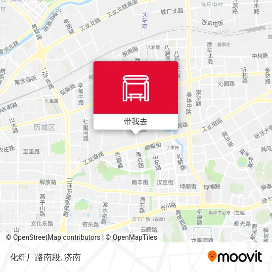 化纤厂路南段地图