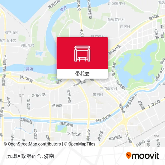历城区政府宿舍地图
