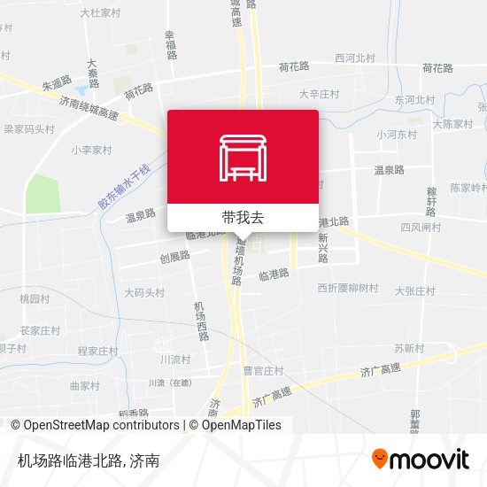机场路临港北路地图