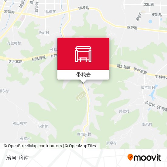冶河地图