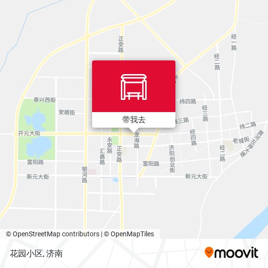 花园小区地图