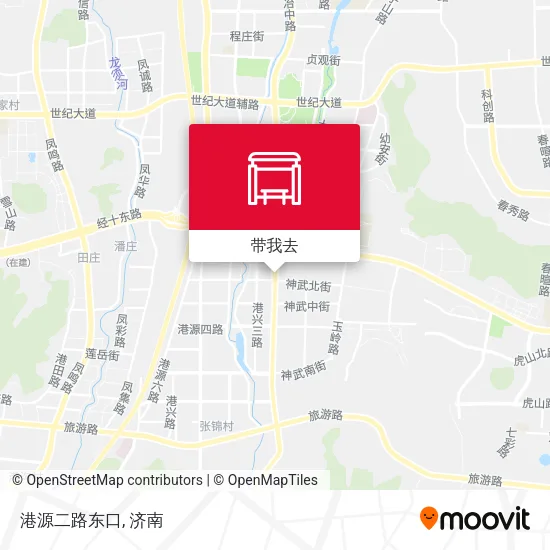 港源二路东口地图