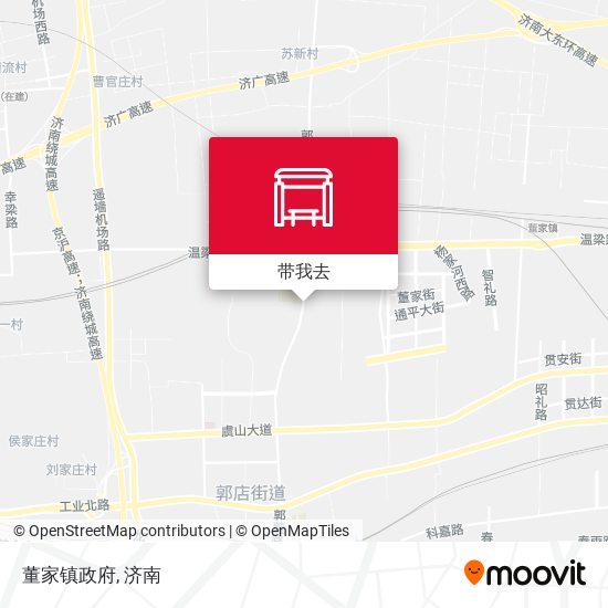 董家镇政府地图