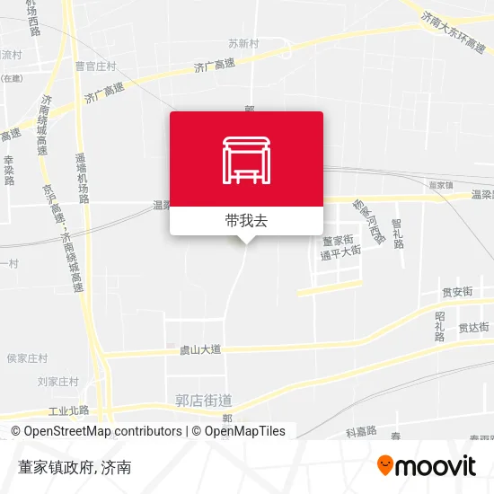 董家镇政府地图
