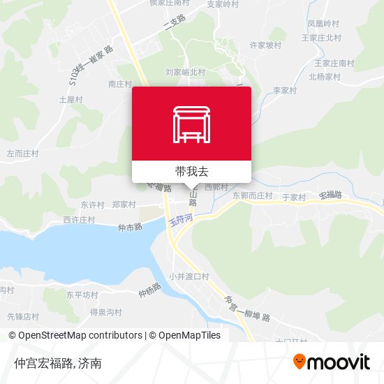 仲宫宏福路地图