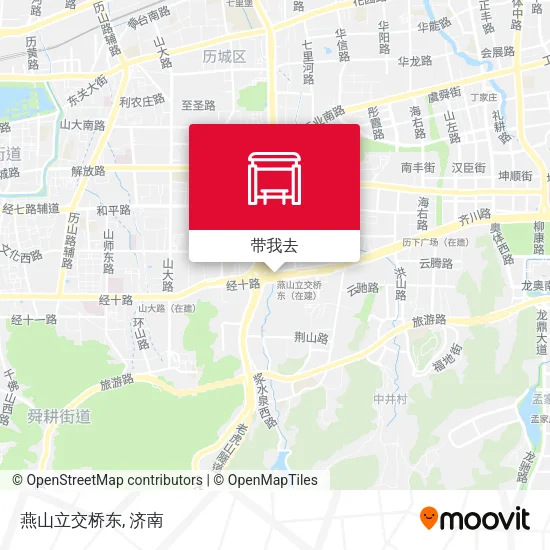 燕山立交桥东地图