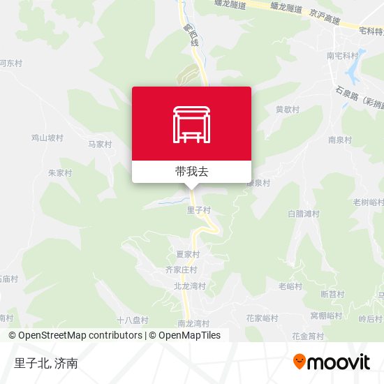 里子北地图