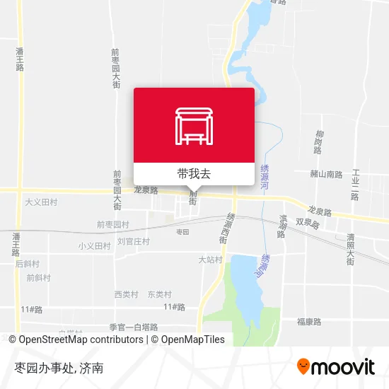 枣园办事处地图