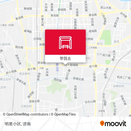 明星小区地图