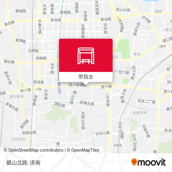 腊山北路地图