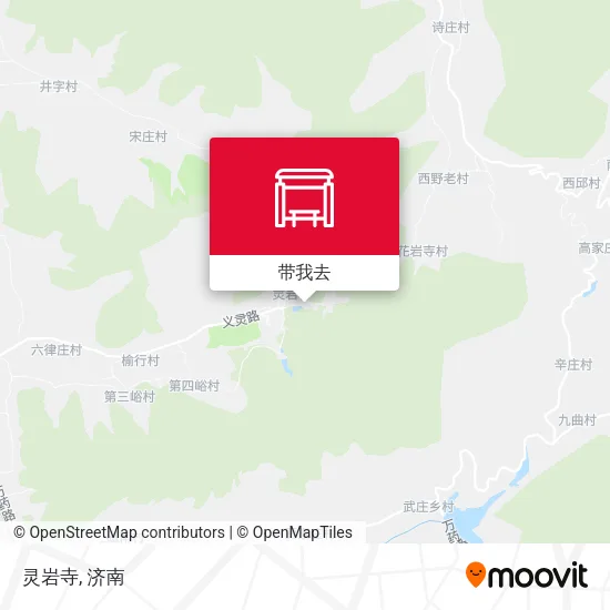 灵岩寺地图