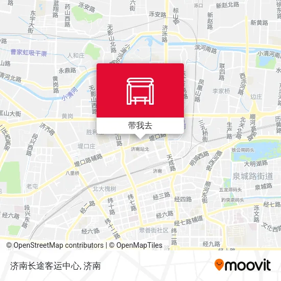 济南长途客运中心地图