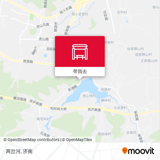 两岔河地图