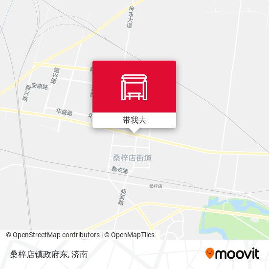 桑梓店镇政府东地图
