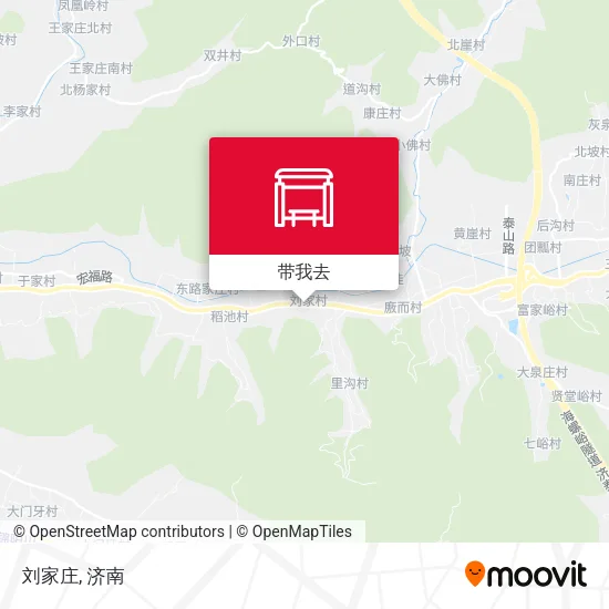 刘家庄地图