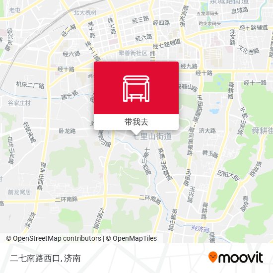 二七南路西口地图