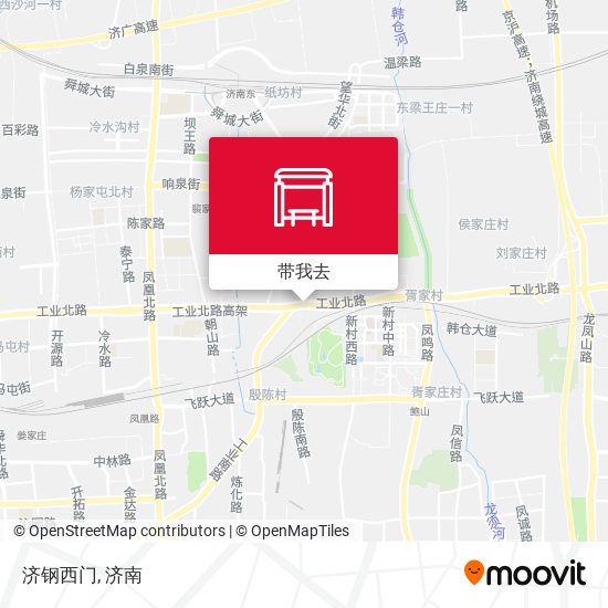 济钢西门地图