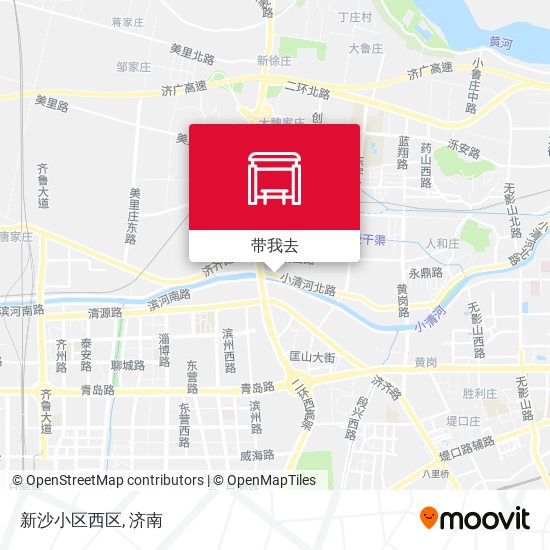 新沙小区西区地图