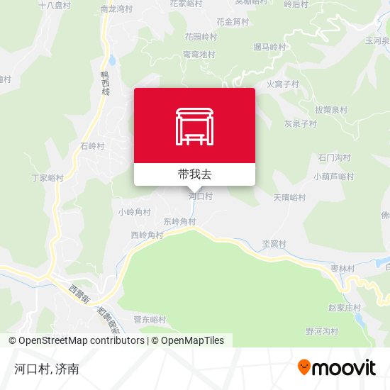河口村地图