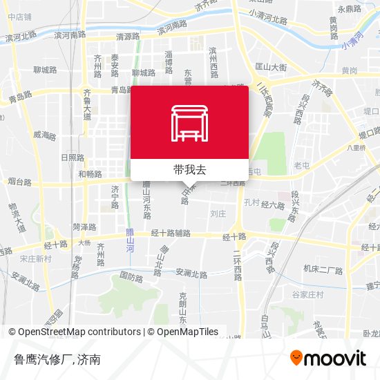 鲁鹰汽修厂地图