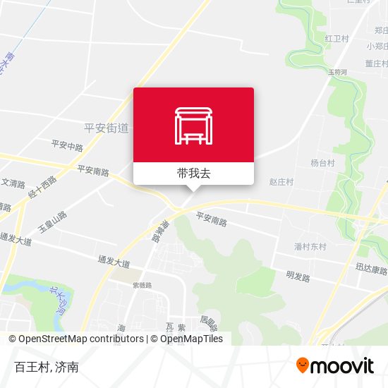 百王村地图