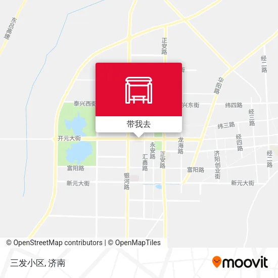 三发小区地图