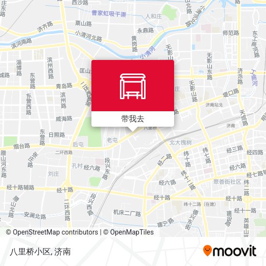 八里桥小区地图