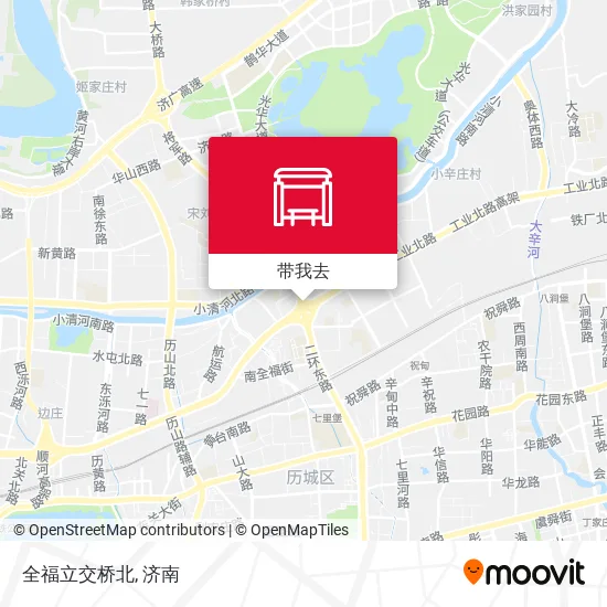 全福立交桥北地图