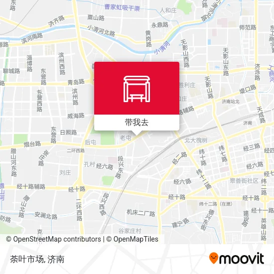 荼叶市场地图