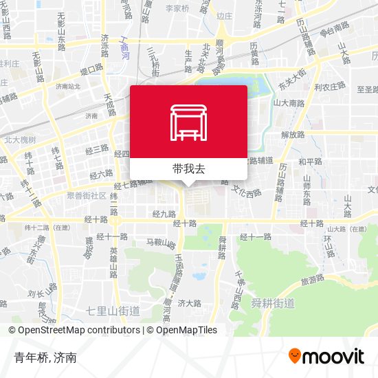 青年桥地图
