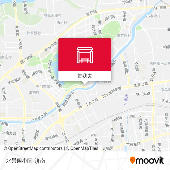 水景园小区地图