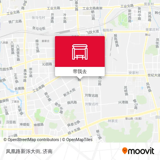 凤凰路新泺大街地图