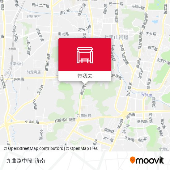 九曲路中段地图