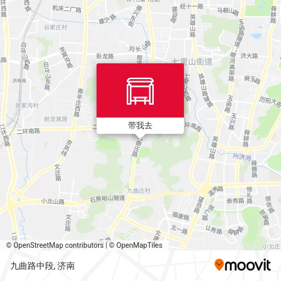 九曲路中段地图