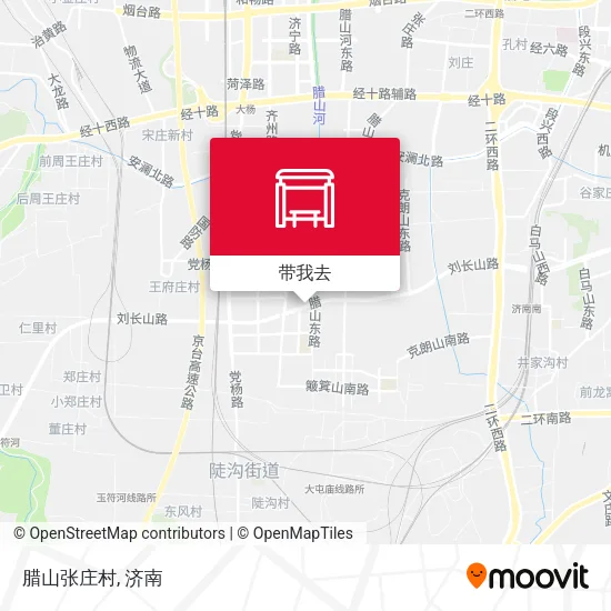 腊山张庄村地图