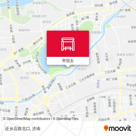 还乡店路北口地图