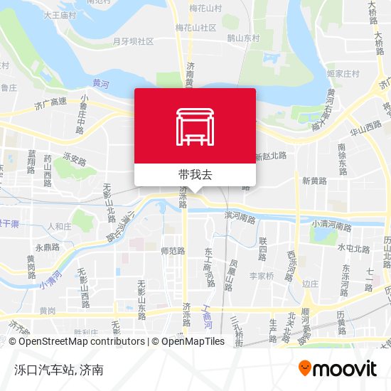 泺口汽车站地图