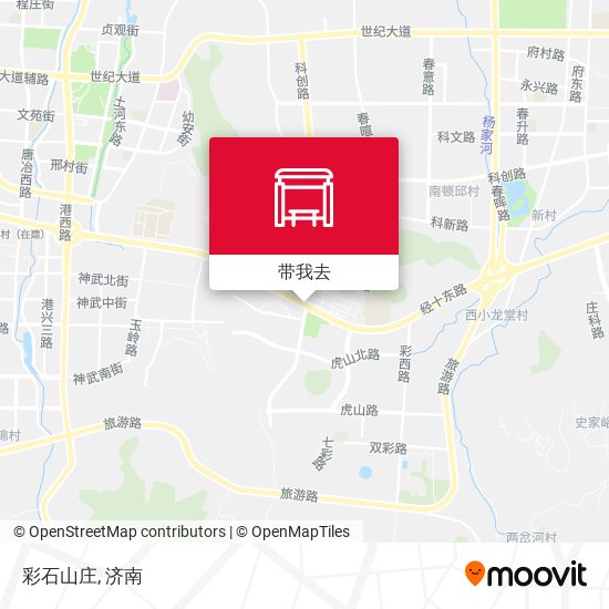 彩石山庄地图