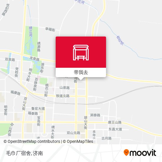 毛巾厂宿舍地图